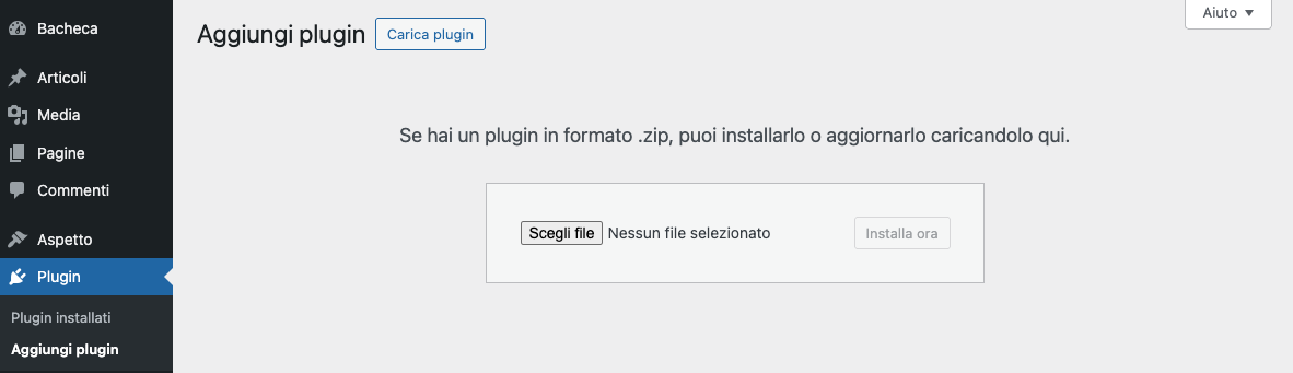 installa plugin